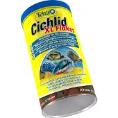 Tetra Cichlid, alimento principal en copos grandes, 1000 ml