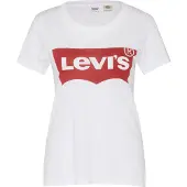 Levi's Camiseta 'Perfect Tee' rojo / offwhite