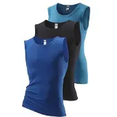 H.I.S. Camiseta térmica azul / marino / negro