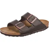 Birkenstock Zapatos abiertos 'Pantolette Herren 51103 Echtleder in braun' marrón