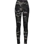 Urban Classics Leggings gris / negro