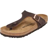 Birkenstock Zapatos abiertos 'Gizeh' marrón oscuro