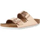 Birkenstock Sandalias Arizona Soft Footbed mujer - Oro - 35