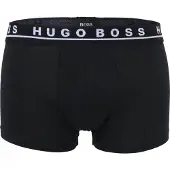 BOSS Calzoncillo boxer 'Power' negro / blanco