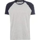 Urban Classics Camiseta navy / gris moteado
