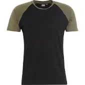 Urban Classics Camiseta oliva / negro