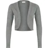 Kaffe Bolero 'Astrid' gris moteado