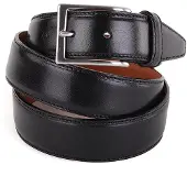 Profuomo Cinturón De Piel Negro talla