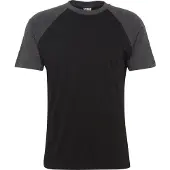 Urban Classics Camiseta gris oscuro / negro