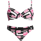 Kangaroos Bikini rosa / negro