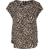 ONLY Blusa 'ONLVic' beige / marrón / piedra