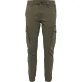 Jack & Jones Pantalón cargo 'JJIPaul JJFlake' verde oscuro