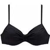 LASCANA Top de bikini negro