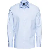 Olymp Camisa de negocios azul / blanco