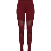 Urban Classics Leggings 'Tech Mech' rojo