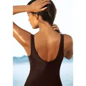 LASCANA Bañador moldeador marrón