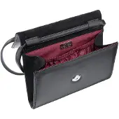 PICARD Auguri Bolso bandolera Piel natural 19 cm negro