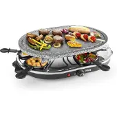 Princess Parrilla Eléctrica 162720 Oval Stone 1200w