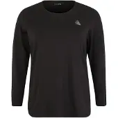 ACTIVE By Zizzi Camiseta funcional 'Abasic' negro / blanco