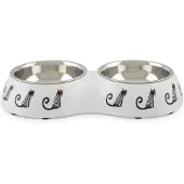 Beeztees Comedero Para Gatos Muzy Doble