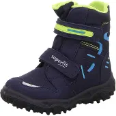 Superfit Botas de nieve 'Husky' azul / verde neón