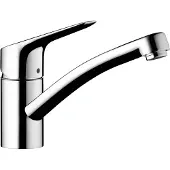 Hansgrohe : Grifo de cocina cromado, diseño moderno