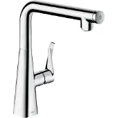 Hansgrohe Metris Select, lavabo, cromo