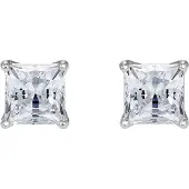 Swarovski Pendientes 'Stilla' plata