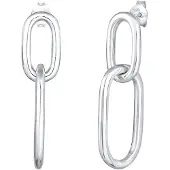 Elli Pendientes 'Geo' plata
