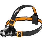 Neo Tools Linterna Frontal 2501 Lum Zoom Cree Xpe 3xaaa