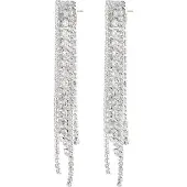 Pilgrim Pendientes 'Rachel' plata