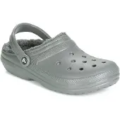 Crocs Zuecos CLASSIC LINED CLOG mujer - Gris - 42 / 43