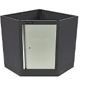 HBM Mueble Bajo Esquinero con Puerta para Equipamiento de Taller