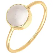 Elli Anillo oro / blanco perla