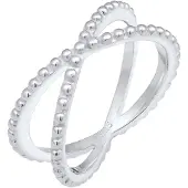 Elli Anillo plata / blanco perla
