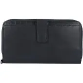 Esquire New Silk Cartera Piel natural 19 cm negro