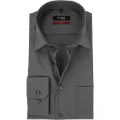 Seidensticker Camisa de negocios 'Modern' gris oscuro