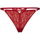 LASCANA Tanga 'Thong' rojo fuego