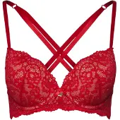 LASCANA Sujetador piel / rojo