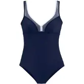 LASCANA Traje de baño navy / blanco