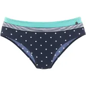 LASCANA Braga de bikini 'Monroe LC' turquesa / azul noche / blanco