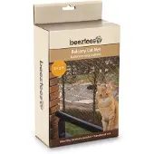 Beeztees Red Transparente para Gatos para Balcón - 8 x 3 m