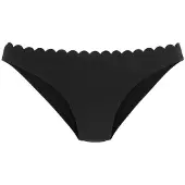 LASCANA Braga de bikini 'Scallop' negro