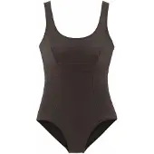 LASCANA Bañador moldeador marrón