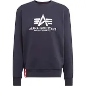Alpha industries Sudadera marino / rojo / blanco