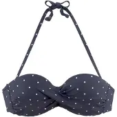 LASCANA Top de bikini 'Sparkel' navy