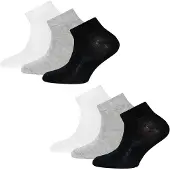 Ewers Calcetines gris moteado / negro / blanco