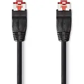 Nedis Cable De Red Cat6 Ccgl85200bk300 U/utp 30 M