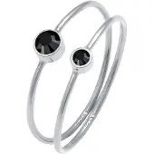 Elli Anillo negro / plata