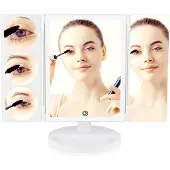 RIO Espejo de maquillaje con iluminación LED